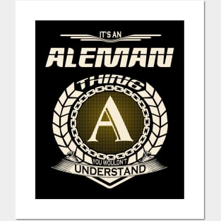 Aleman Posters and Art